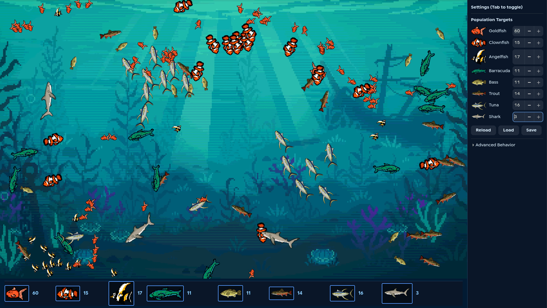 GTK Aquarium project preview