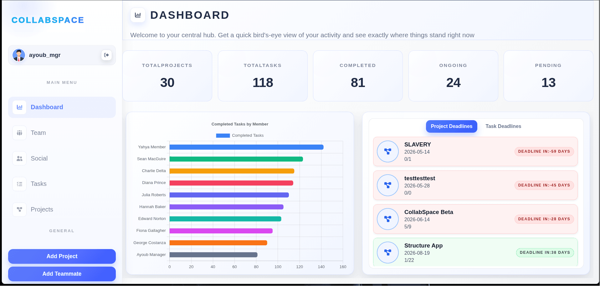CollabSpace project preview
